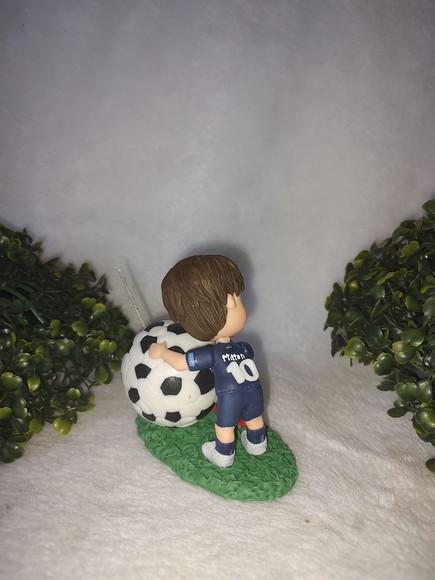 Mini Topo de Bolo Futebol Psg