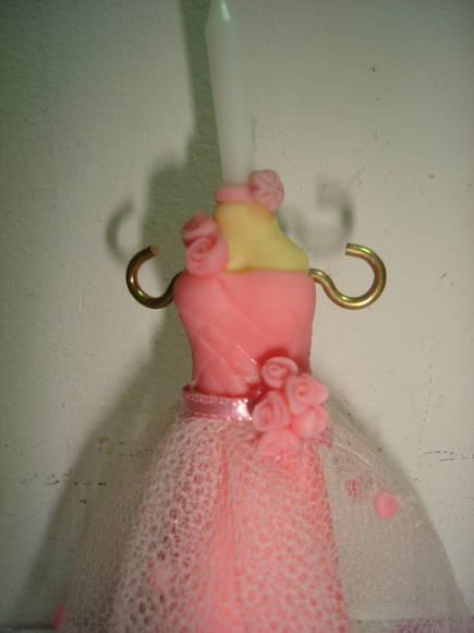 mini vela e porta jóia
