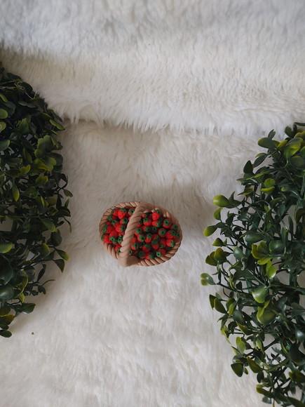 Miniatura Cesta Morango