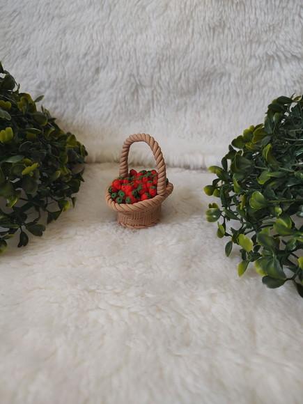 Miniatura Cesta Morango