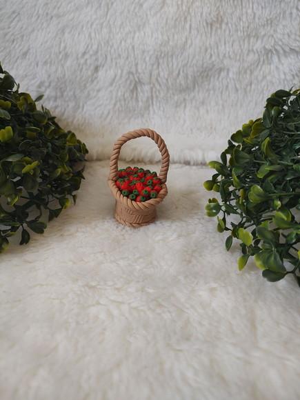 Miniatura Cesta Morango