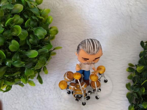 Miniatura personalizada baterista