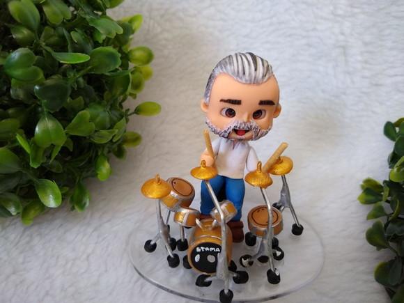 Miniatura personalizada baterista