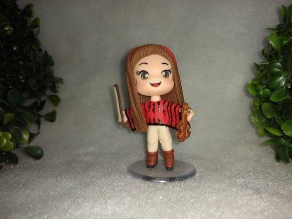 Miniatura Personalizada Violinista