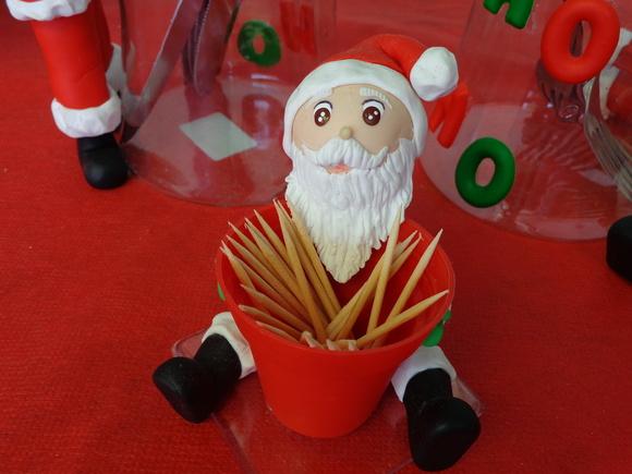 Paliteiro papai noel