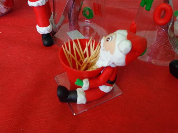 Paliteiro papai noel