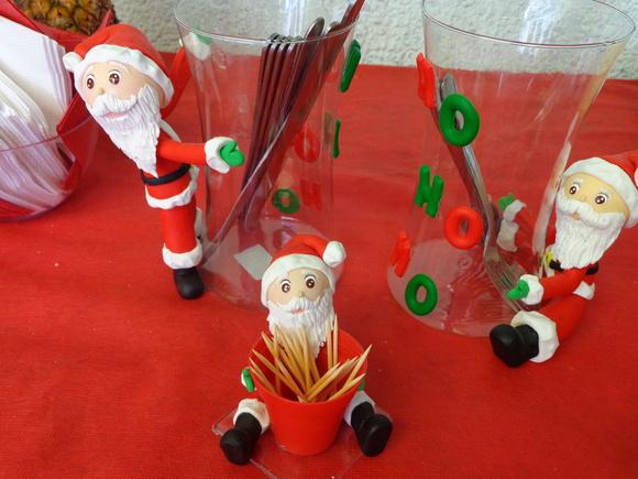 Paliteiro papai noel