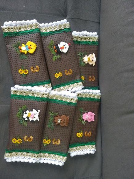 Porta Chocolate no Tema Fazendinha