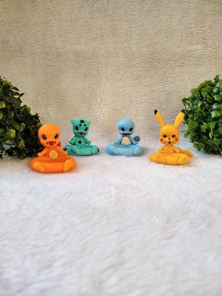 porta doce pokemon sentado