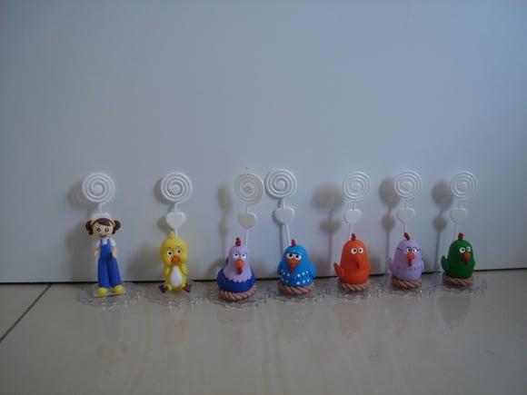Porta recado da Galinha Pintadinha