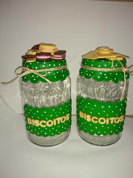 Pote Biscoito, Pote Decorado