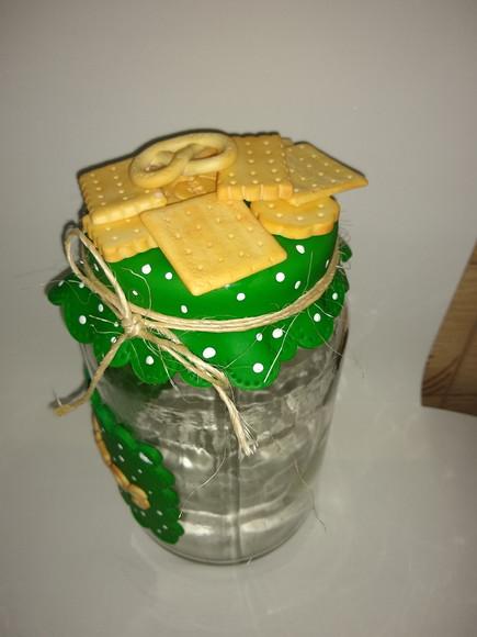 Pote Biscoito, Pote Decorado