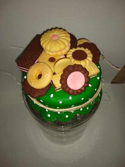 Pote Biscoito, Pote Decorado