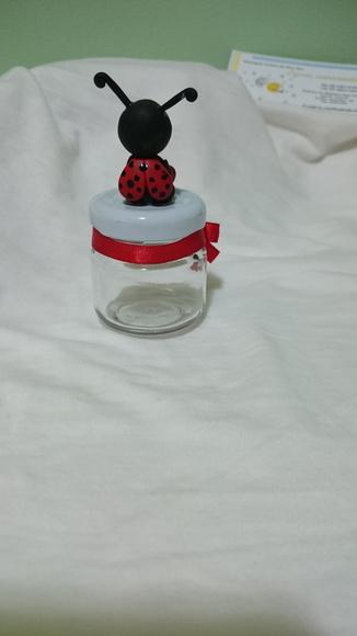 potinho para brigadeiro joaninha