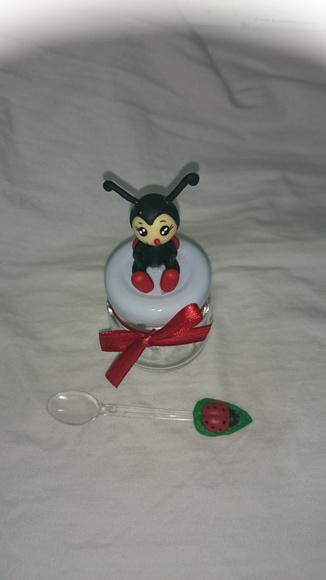 potinho para brigadeiro joaninha