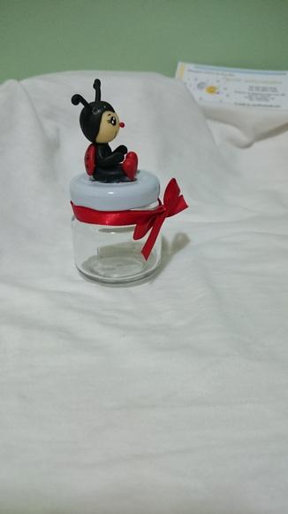 potinho para brigadeiro joaninha