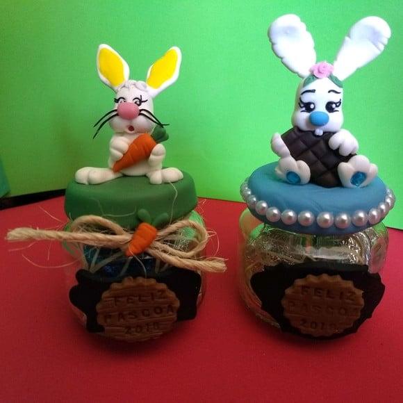 Potinhos de pascoa