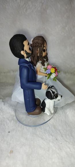 Topo Casamento com 1 Pet