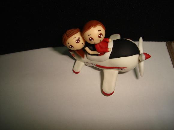 topo de bolo  Aviao