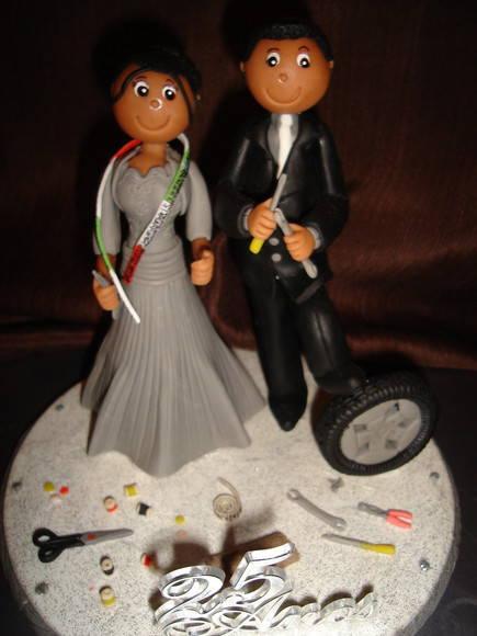 topo de bolo bodas de prata
