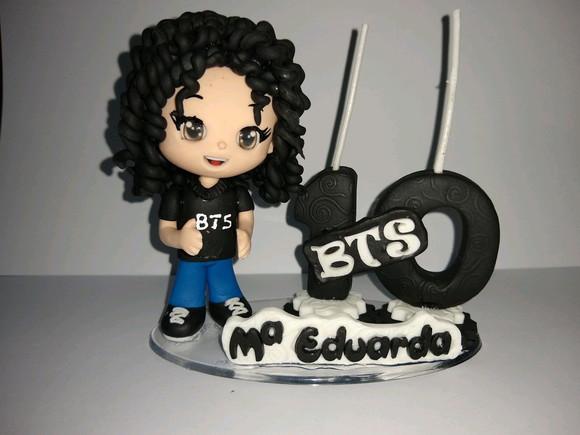 Topo de bolo bts