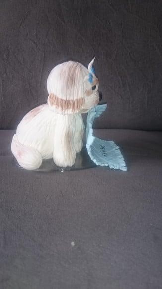 topo de bolo cachorro