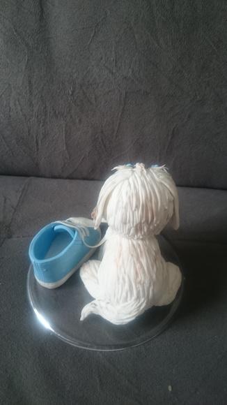 topo de bolo cachorrinho