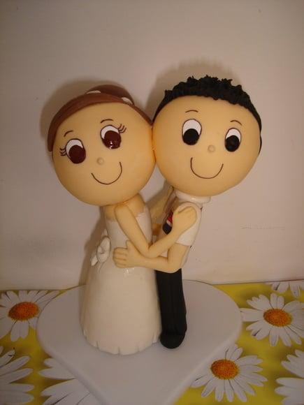 Topo De Bolo Casamento de time