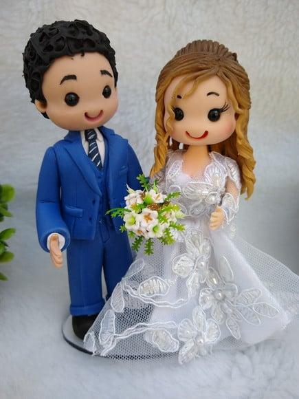 Topo de Bolo Casamento Personalizado