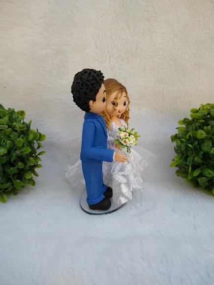 Topo de Bolo Casamento Personalizado