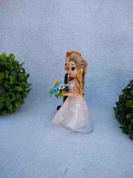 Topo De Bolo Casamento Personalizado