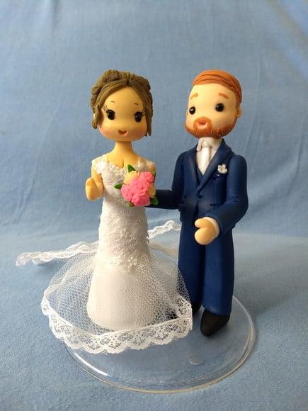 Topo De Bolo Casamento Personalizados