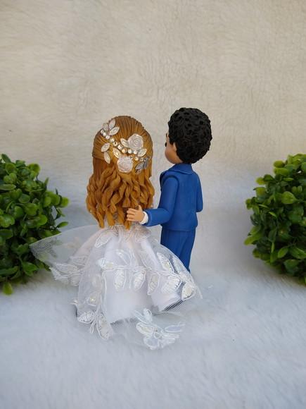 Topo de Bolo Casamento Personalizado