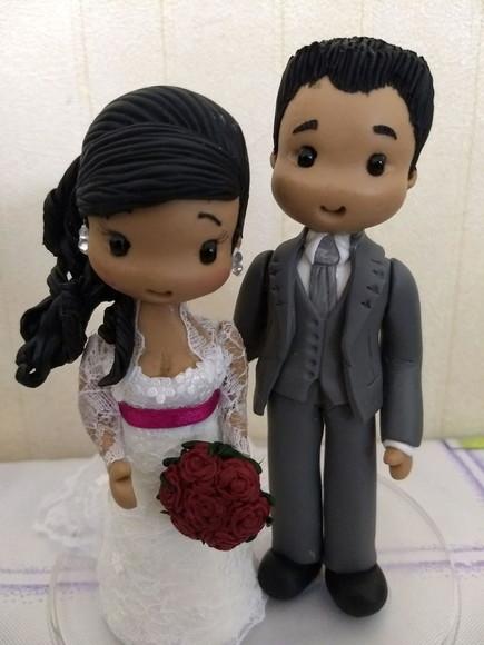 Topo De Bolo Casamento Personalizados