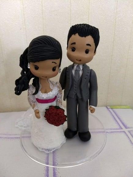 Topo De Bolo Casamento Personalizados