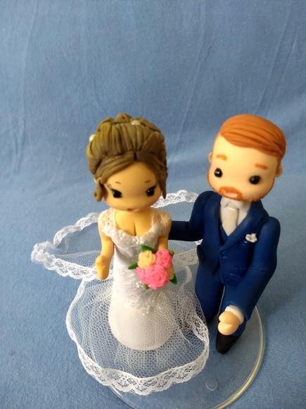 Topo De Bolo Casamento Personalizados