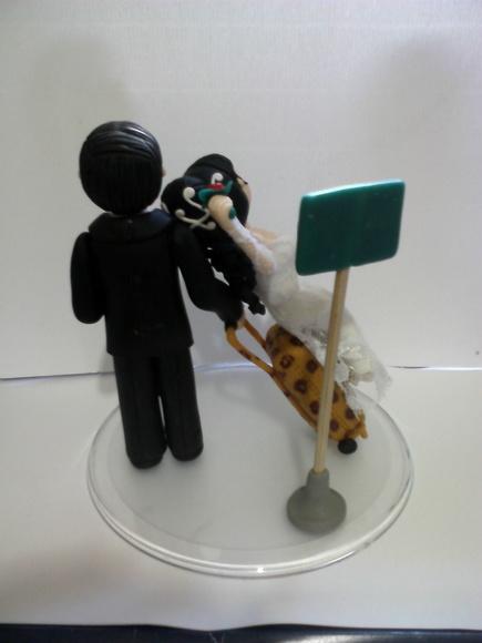 Topo De Bolo Casamento viagem