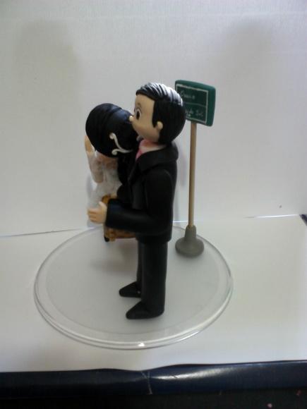 Topo De Bolo Casamento viagem