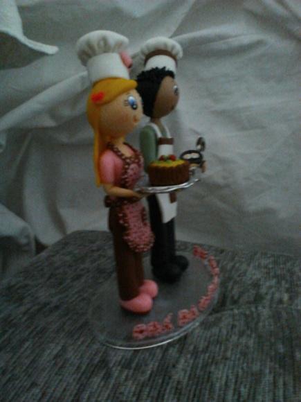 Topo De Bolo Cozinheiros