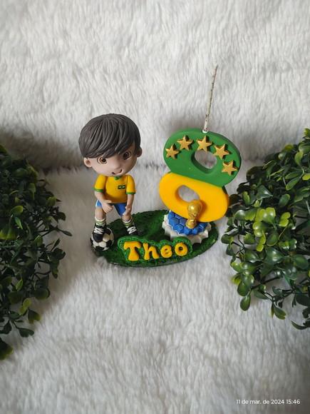 Topo de Bolo Futebol