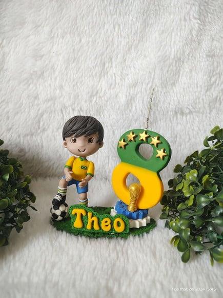 Topo de Bolo Futebol