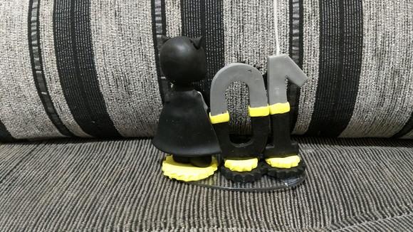 Topo de bolo homem gato
