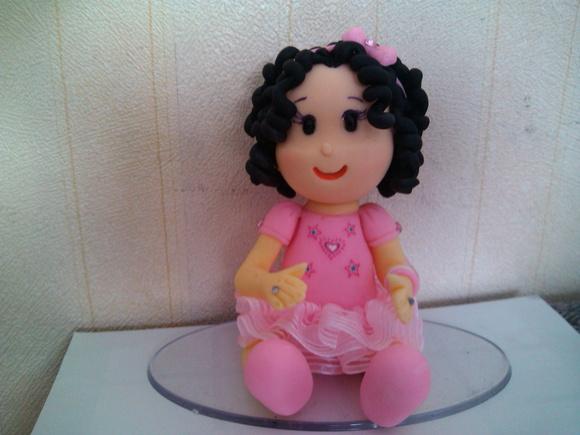topo de bolo menina
