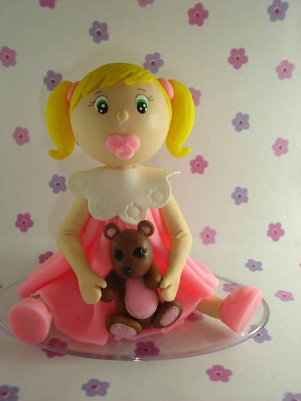 Topo De Bolo Menina