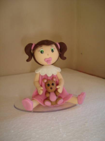 topo de bolo menina