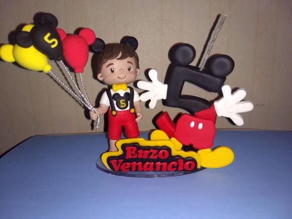 Topo de bolo Mickey mouse