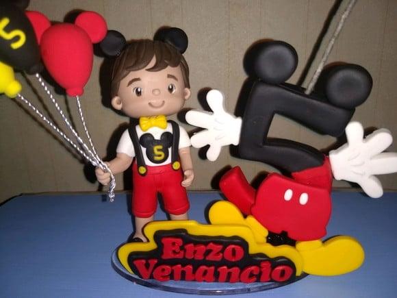 Topo de bolo Mickey mouse