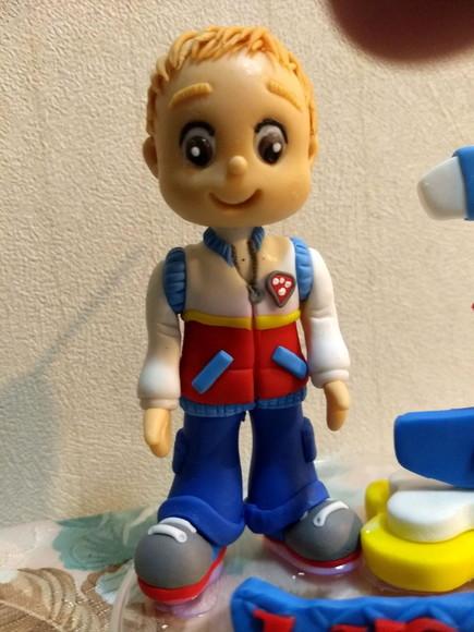 Topo de bolo patrulha canina