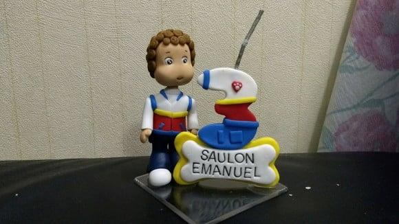 Topo de bolo patrulha canina