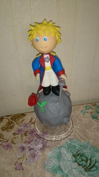 topo de bolo pequeno principe